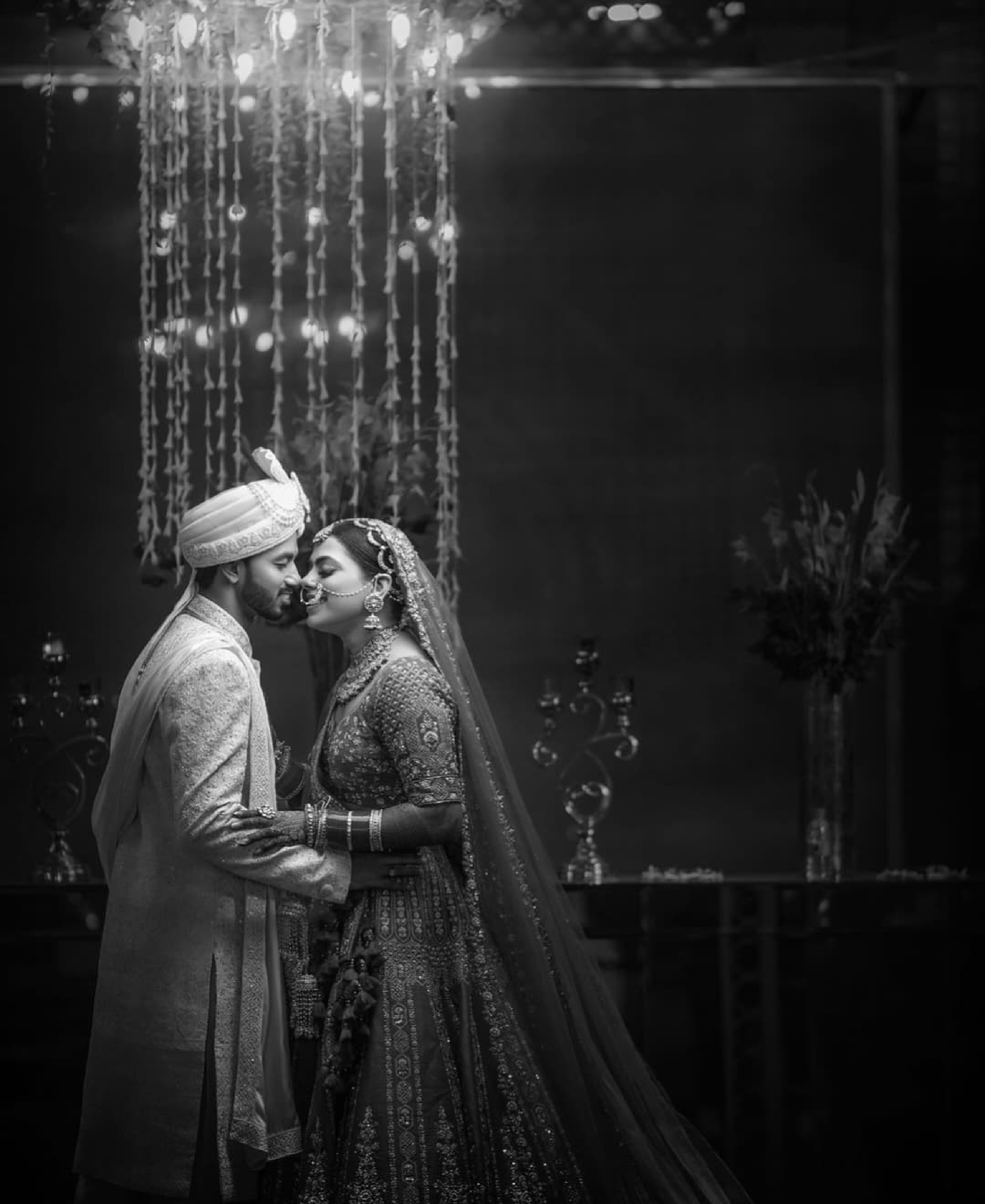 Wedding storyteller filming couple
